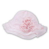 Baby Girls Pink Sun Hat - Kizzies, Hats - Childrens Wear